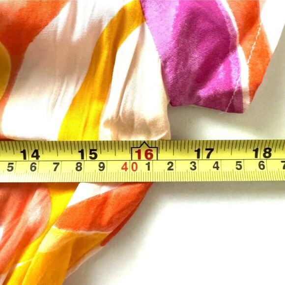 Anthropologie Abel the label ATL Swish Maxi High Low Dress Flutter Slv - Picture 5 of 13